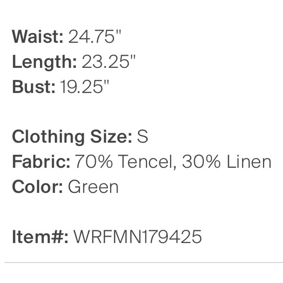 Reformation Lilac Top, Green, Sz Small - Picture 7 of 8